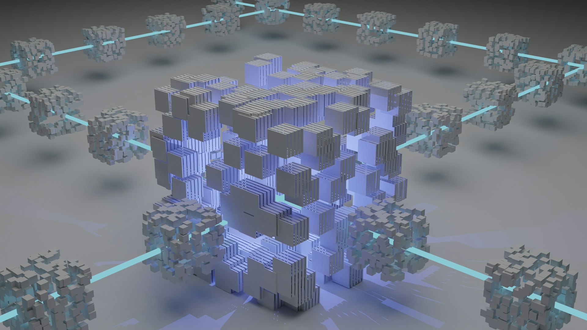 High-tech ecosystem visualization